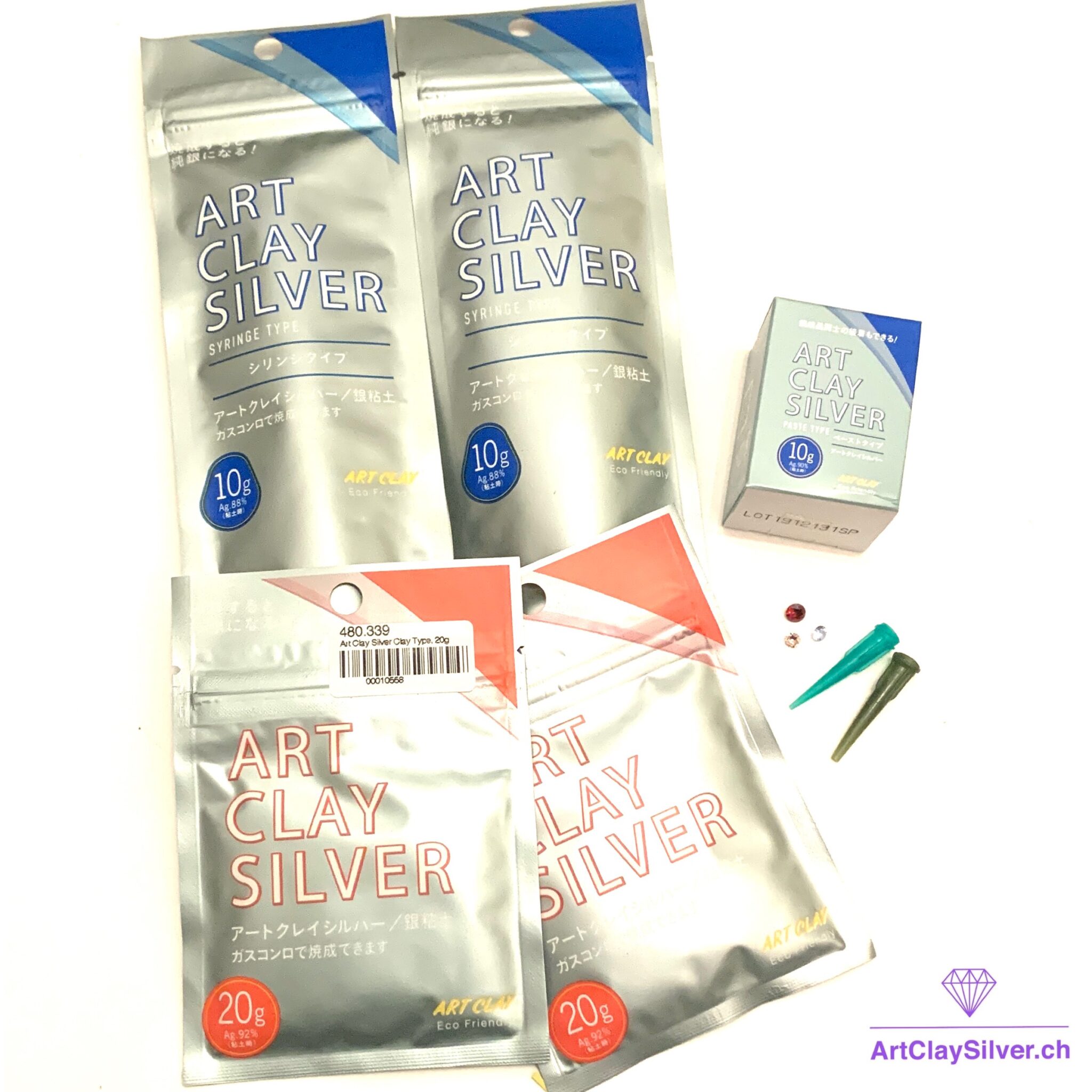 Art Clay Silver Material, Starter Set artclaysilver.ch