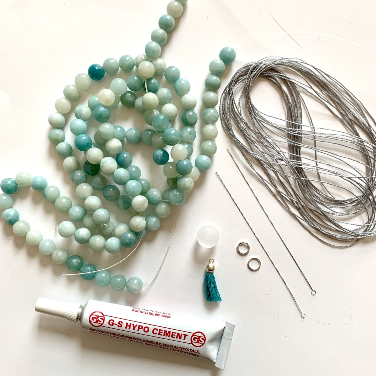 mala amazonit uni diy set
