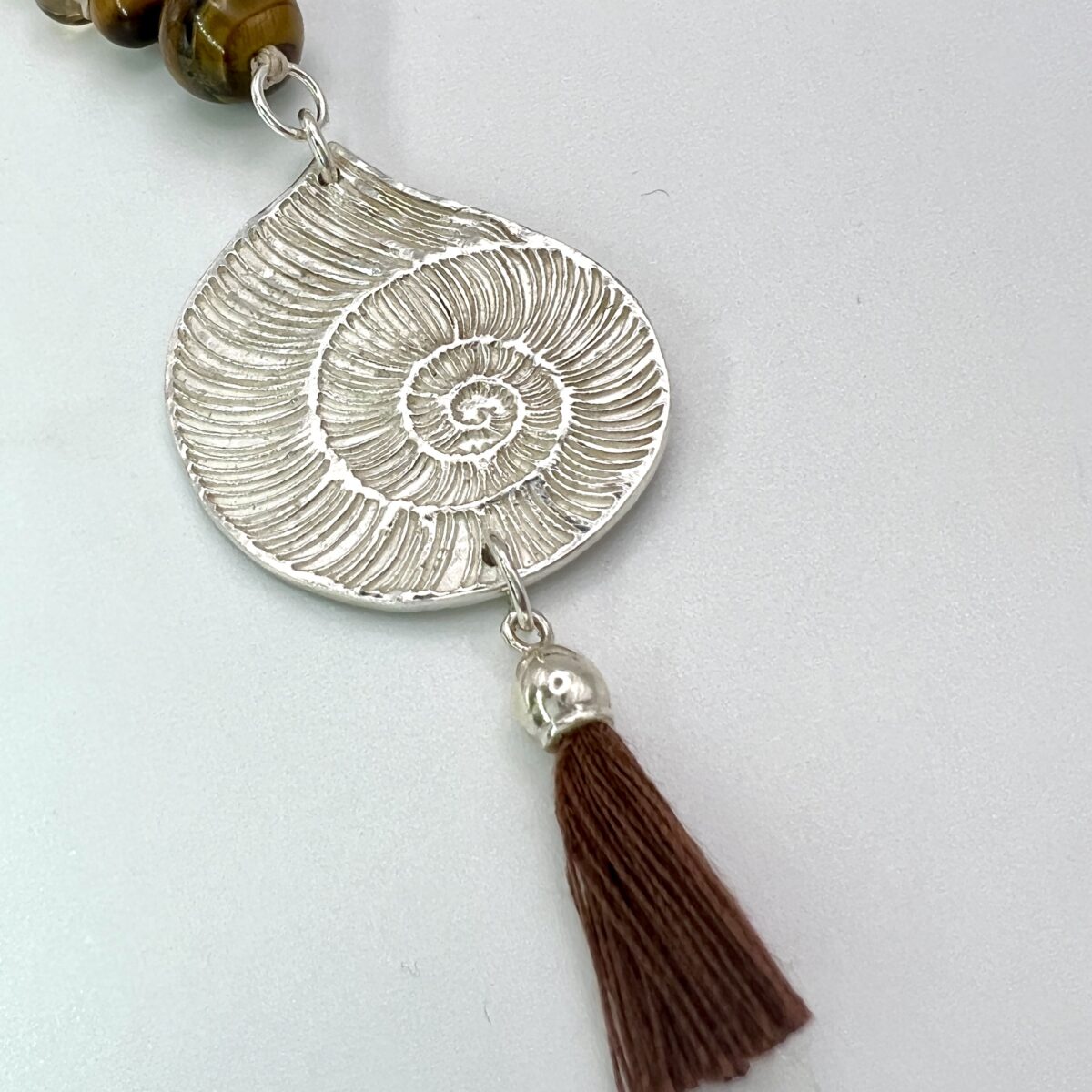 Mandala Anhänger aus Silber