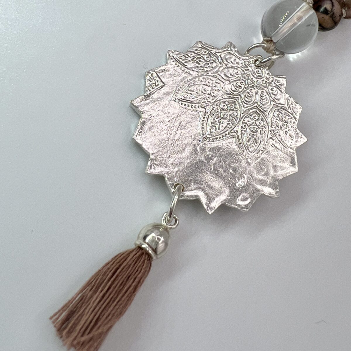 Mandala Anhänger aus Silber